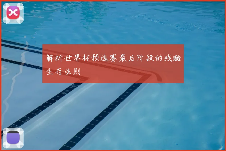解析世界杯预选赛最后阶段的残酷生存法则